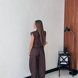 Coordinato Nahia 13503 - MARRONE