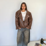 Giubbino Fabyan 534-MARRONE CHIARO