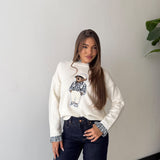 Maglioncino Teddy 69822- PANNA