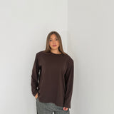 Maglia Juliet JUST WEST 2639 - MARRONE
