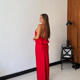 Abito Rèmesme 27826- ROSSO