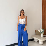 Pantalone Faye 24205 - BLU ELETTRICO