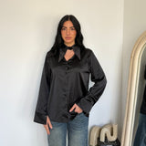 Camicia Satyn 25112-NERO