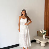Vestito Mina 97500- BIANCO