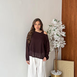 Coord.set Anaya 16166 - MARRONE