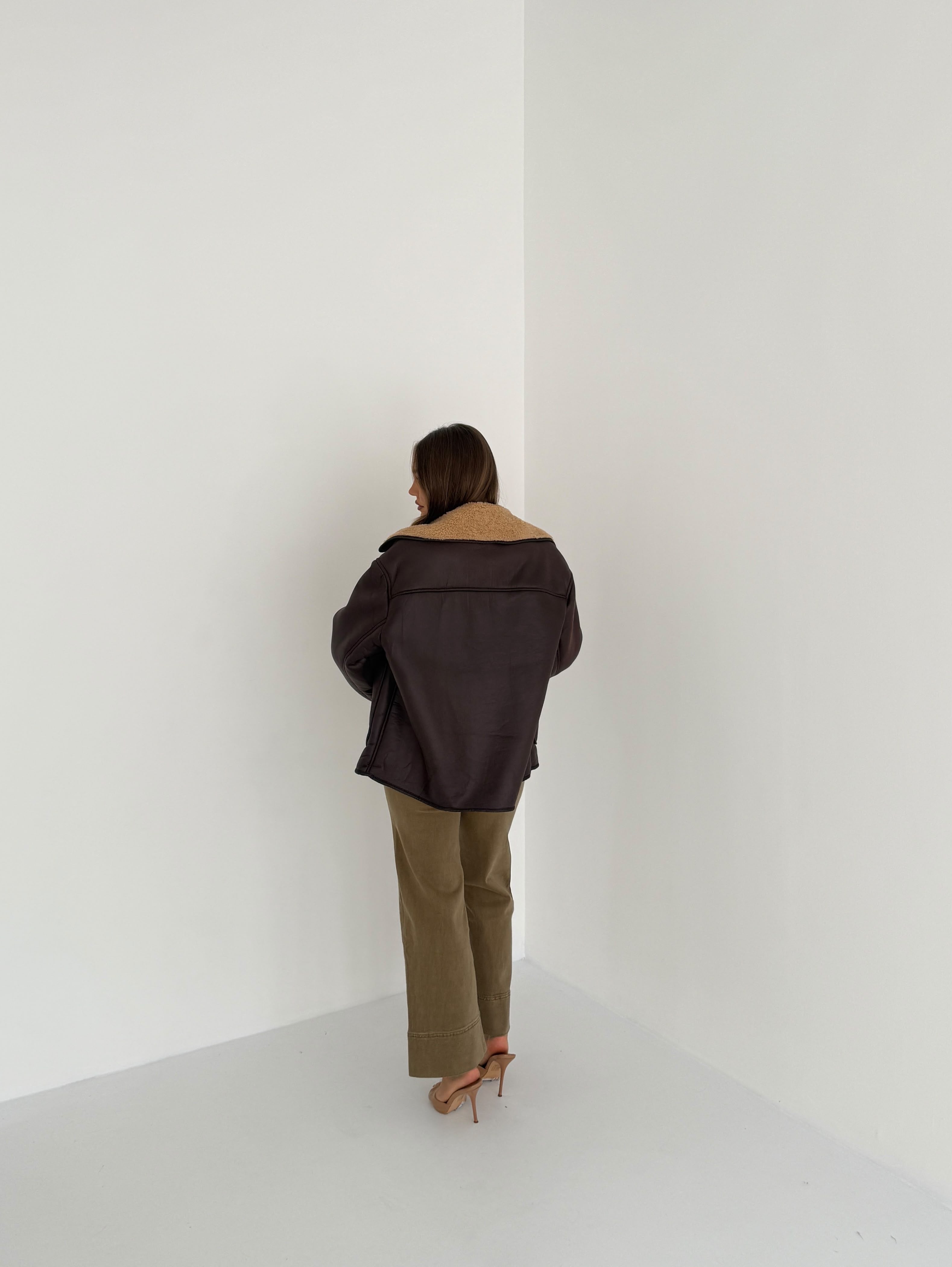 Montone Jaenne 2218-12- MARRONE