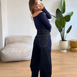 Jeans Anya GB025-DENIM SCURO