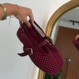 Ballerine Solène 55-A135- WINE