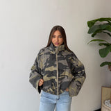 Giubbino Arwen 7538- VERDE MILITARE