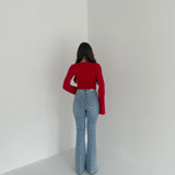 Maglia Eloise 174 JUST WEST - ROSSO