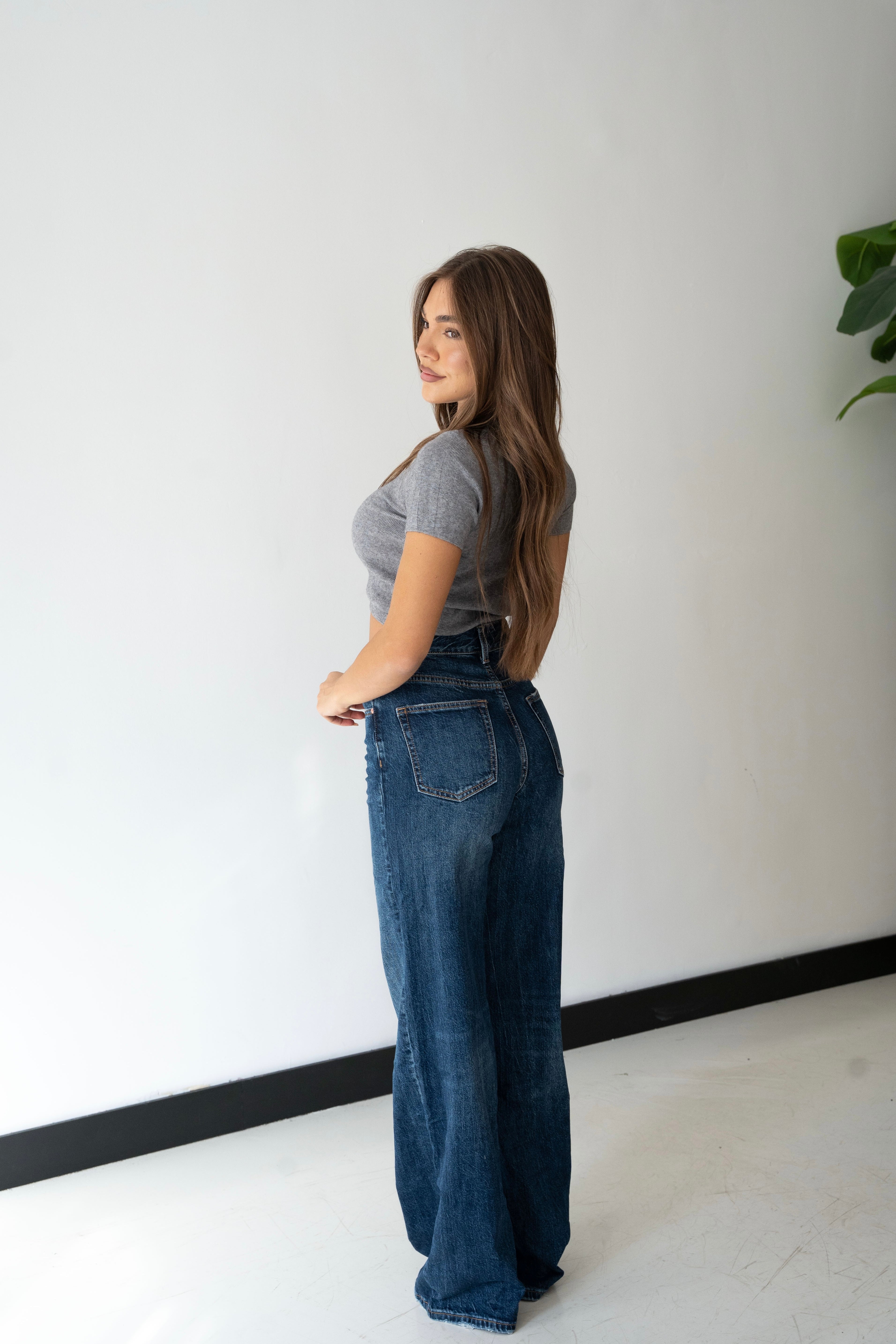 Jeans Avery 5723-5 (extra long)- DENIM SCURO