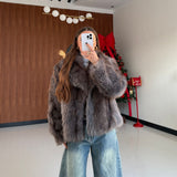 Pelliccia Lorena 68333 - GRIGIO SCURO