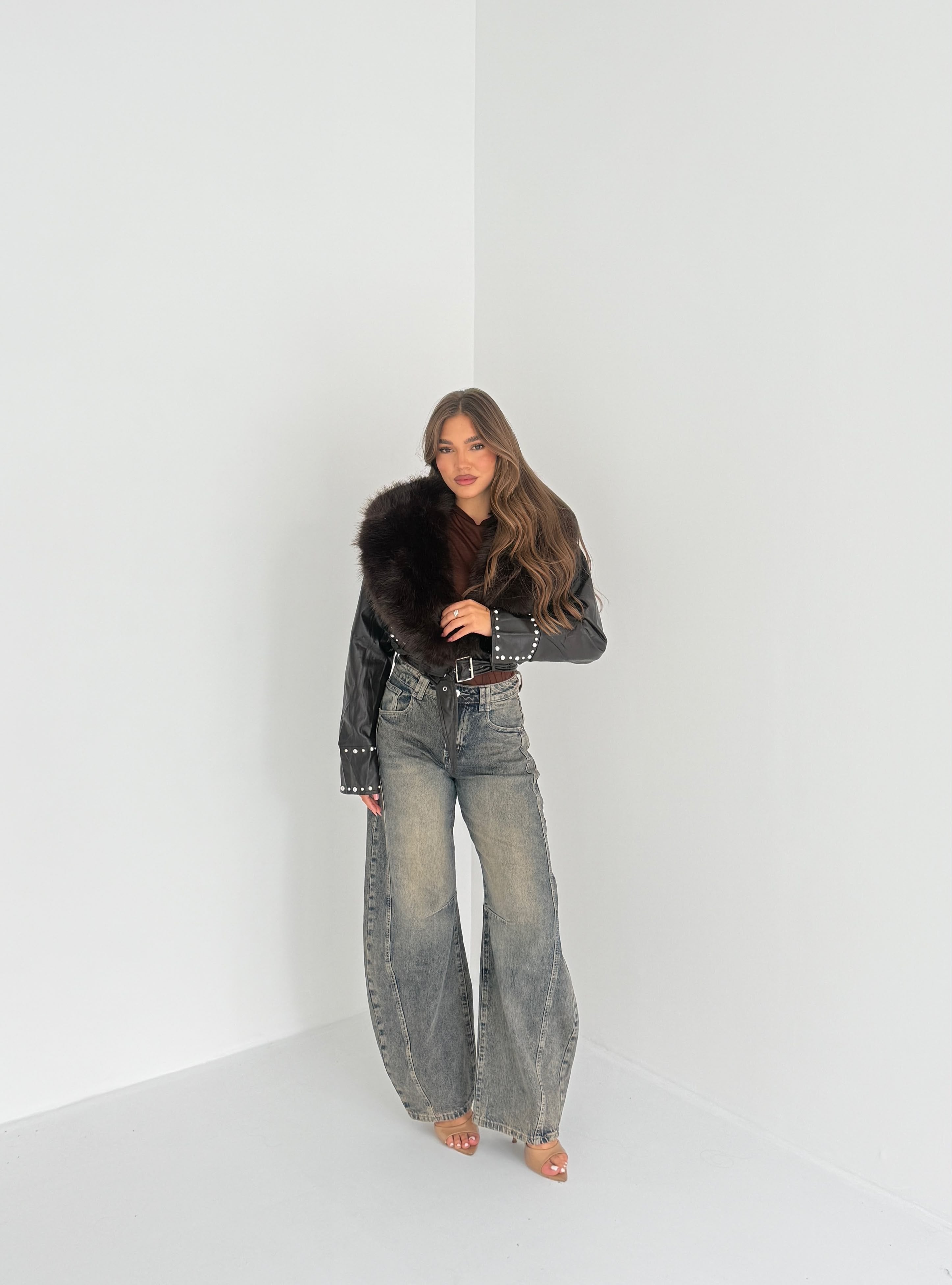 Giubbino Skye 6650- MARRONE