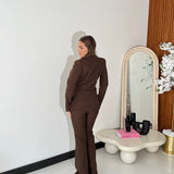 Coordinato Mayla 5767- MARRONE