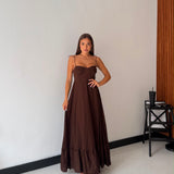 Abito Miu 6008- MARRONE