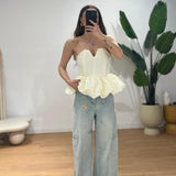 Corpetto Daisy 3868 - PANNA