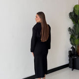 Coordinato Khloe 11437 - NERO