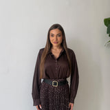 Camicia Anahi 10327 - MARRONE