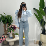 Camicia Kylie 2607 (celeste)