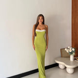 Abito Maya 6039- PISTACCHIO