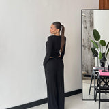 Coordinato Gisel JUSTWEST 3226 - NERO