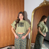Shirt Raya H12811-VERDE