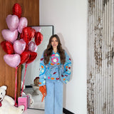 Kimono/Giacca Jessy 13227 - DENIM CHIARO