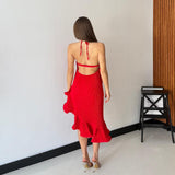 Abito Celiane HP9971 - ROSSO