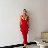 Abito Klaire 20399- ROSSO