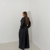 Coordinato Adeline 87305 - GRIGIO SCURO