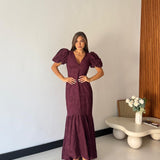 Abito Hazel 28102- WINE