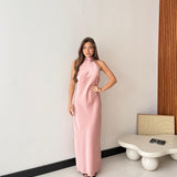 Abito Saphira 27597 - ROSA ANTICO