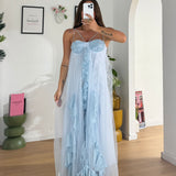 Abito Angéline 38174- CELESTE