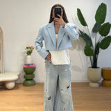 Giacca Loren  7957 - CELESTE