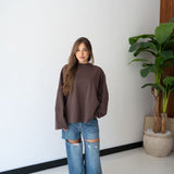 Maglia Daphne 19603- MARRONE