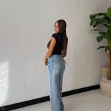 Jeans Haile H8000-3 - DENIM CHIARO