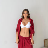 Coordinato Daisy 25192- ROSSO