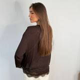 Maglia Amanda 2632-MARRONE