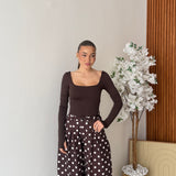 Body Nylon 13377-MARRONE