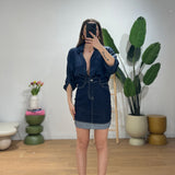 Gonna Lien 984- DENIM SCURO