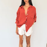 Camicia Liane 25135 - TERRACOTTA