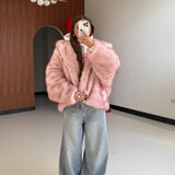 Pelliccia Mandy AG001-ROSA