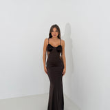 Abito Avery 28409 - MARRONE