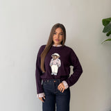 Maglioncino Teddy 69822- WINE