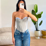 Corpetto Clar 1150-CELESTE