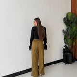 Pantalone Ashley M1170 - PISTACCHIO