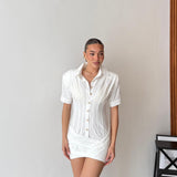 Vestitino Haile 06698 - BIANCO