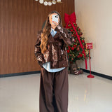 Giacca Brill 10520-MARRONE