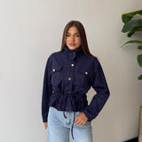 Giubbino Rhea 8278- BLU