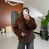 Pelliccia Wolf 5010 - MARRONE